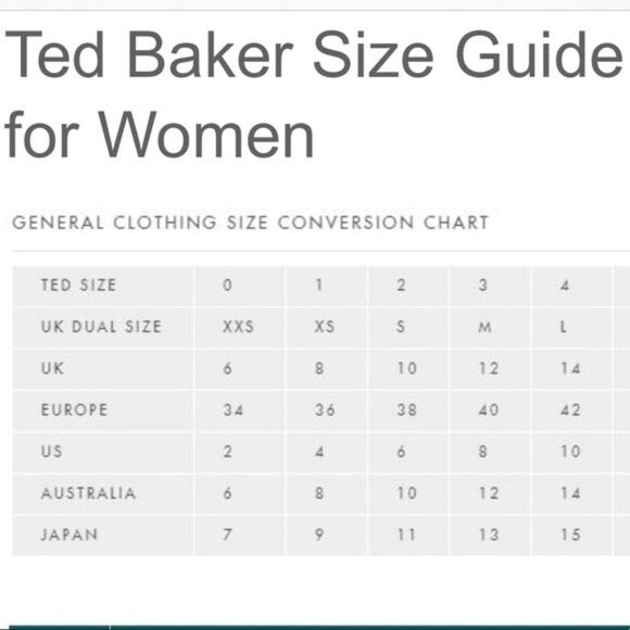 Ted Baker London Black Wool Blend Dress Pants Sz 1/US 4 - Picture 8 of 8